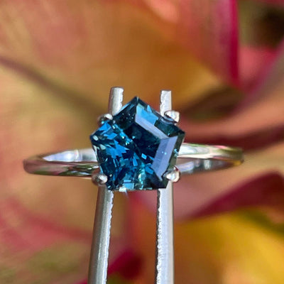 Teal Sapphire  1.58 Ct