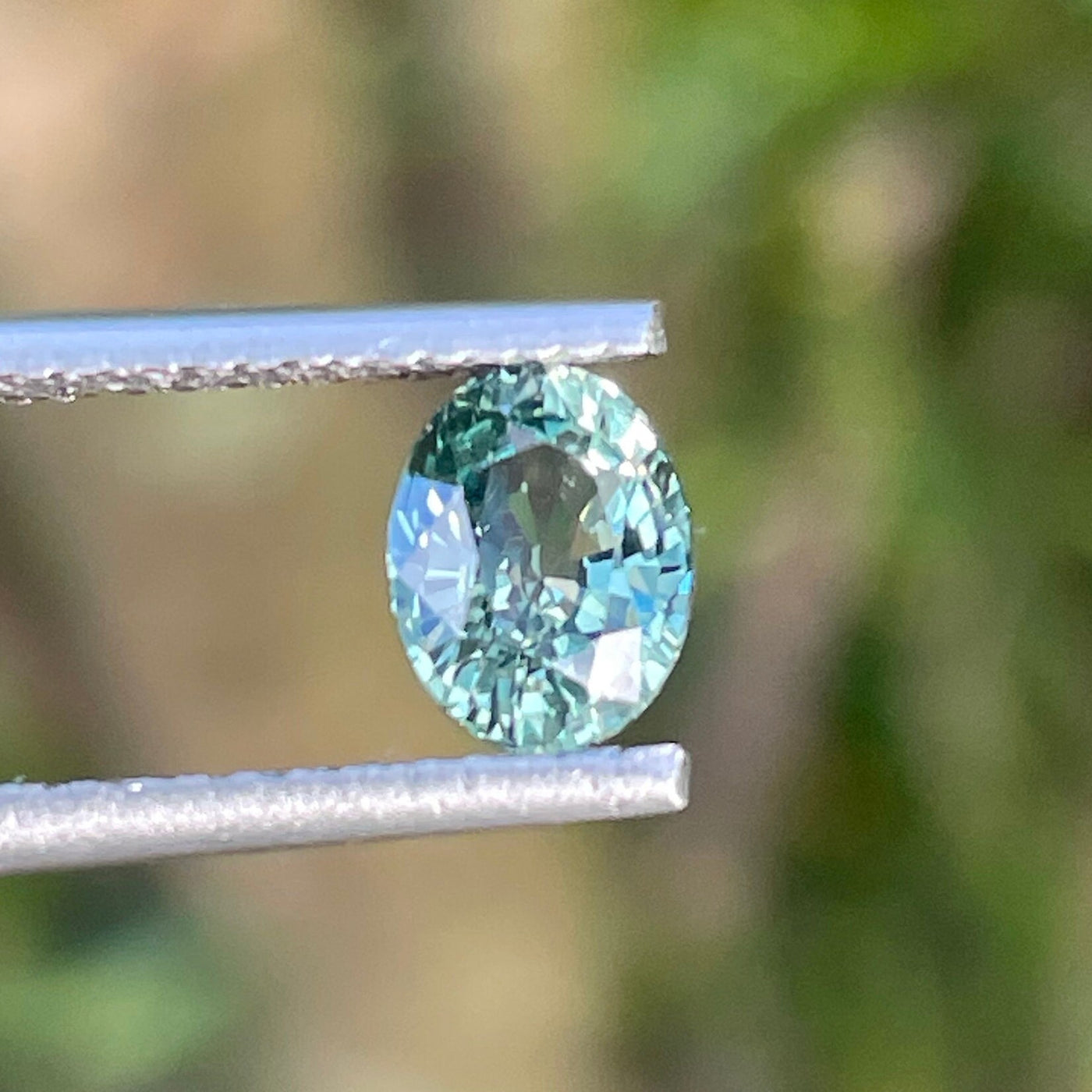 Green Sapphire 1.03 Ct