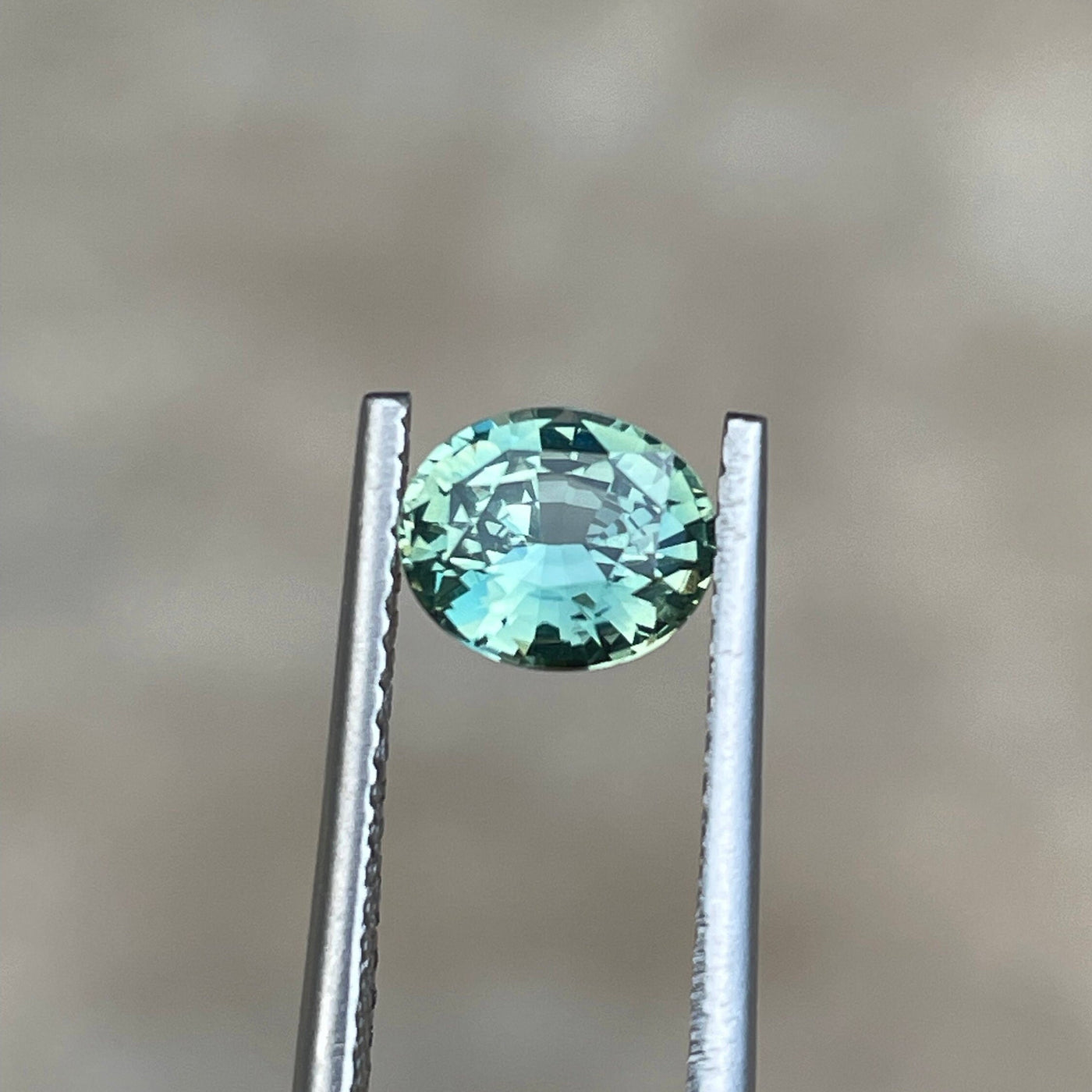 Green Sapphire  1.30 Ct