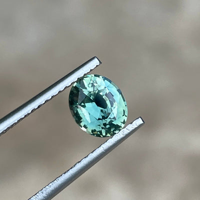 Green Sapphire  1.30 Ct