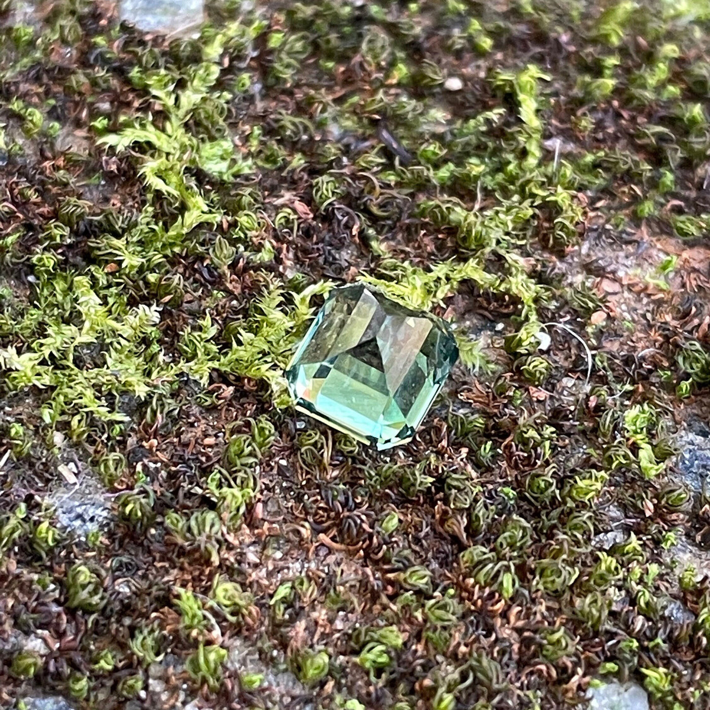 Green Sapphire 1.39 Ct