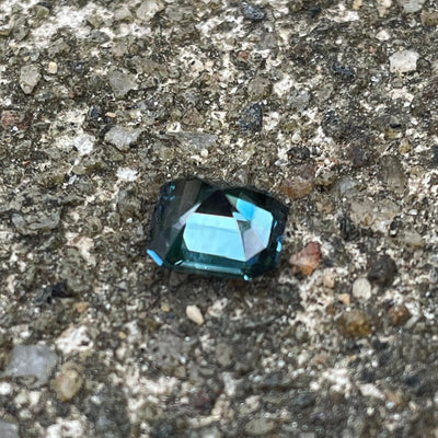 Teal Sapphire  1.25 Ct