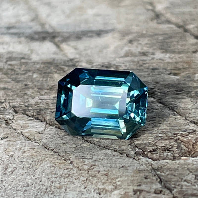 Teal Sapphire  1.24Ct