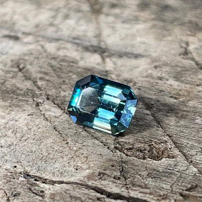 Teal Sapphire  1.24Ct