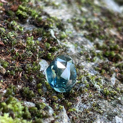 Teal Sapphire 2.10 Ct
