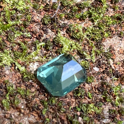 Green Sapphire  1.55 Ct