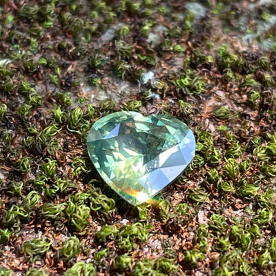Green Sapphire  1.40 Ct