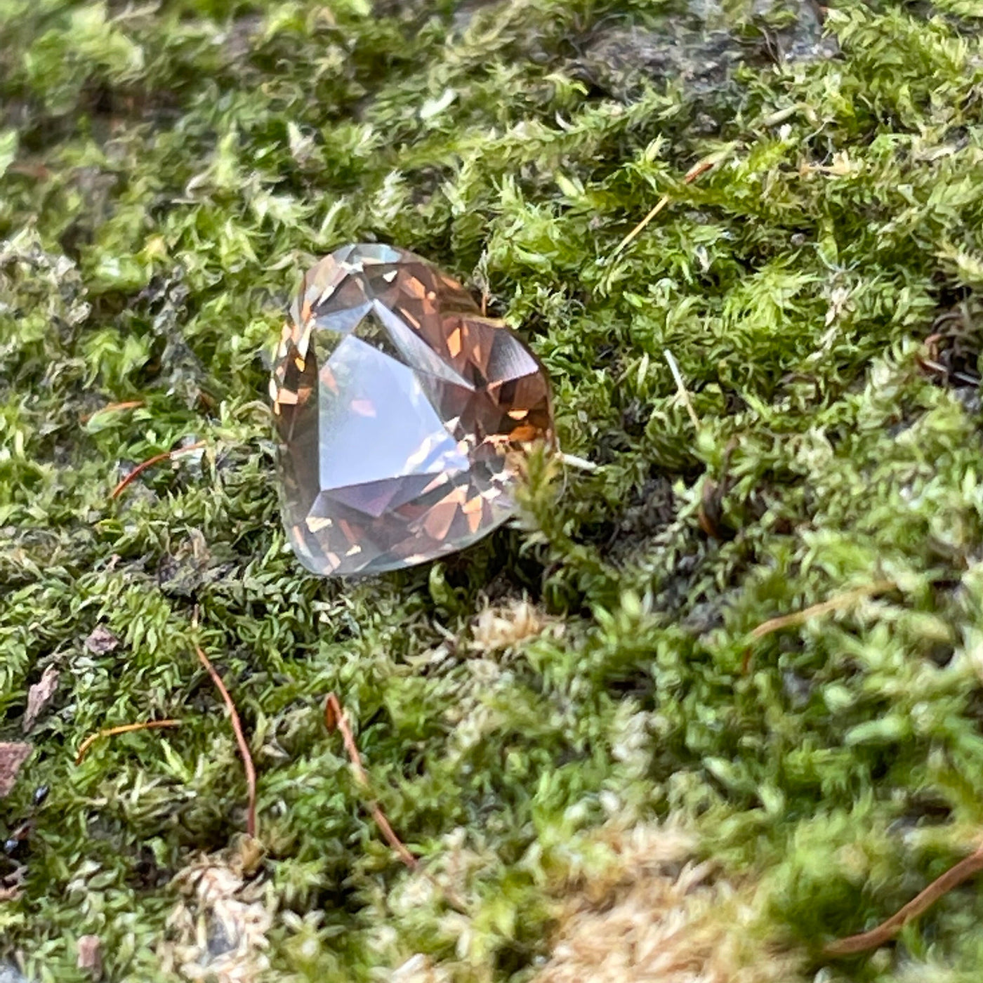 Orange Sapphire  1.30 Ct