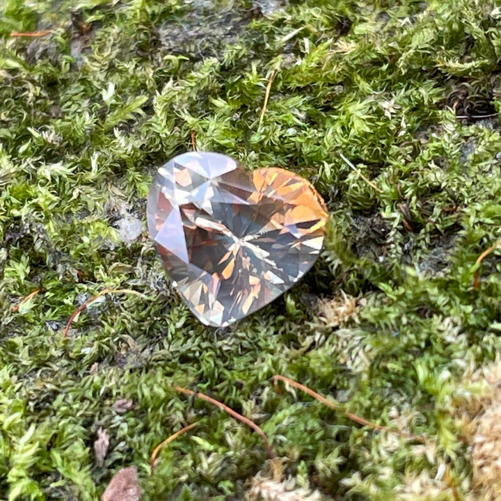 Orange Sapphire  1.30 Ct