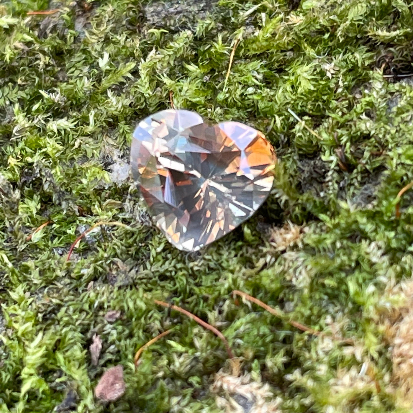 Orange Sapphire  1.30 Ct