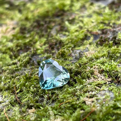 Green Sapphire 1.0 Ct