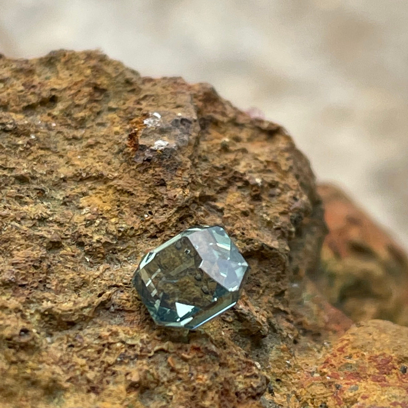 Green Sapphire 1.10 Ct