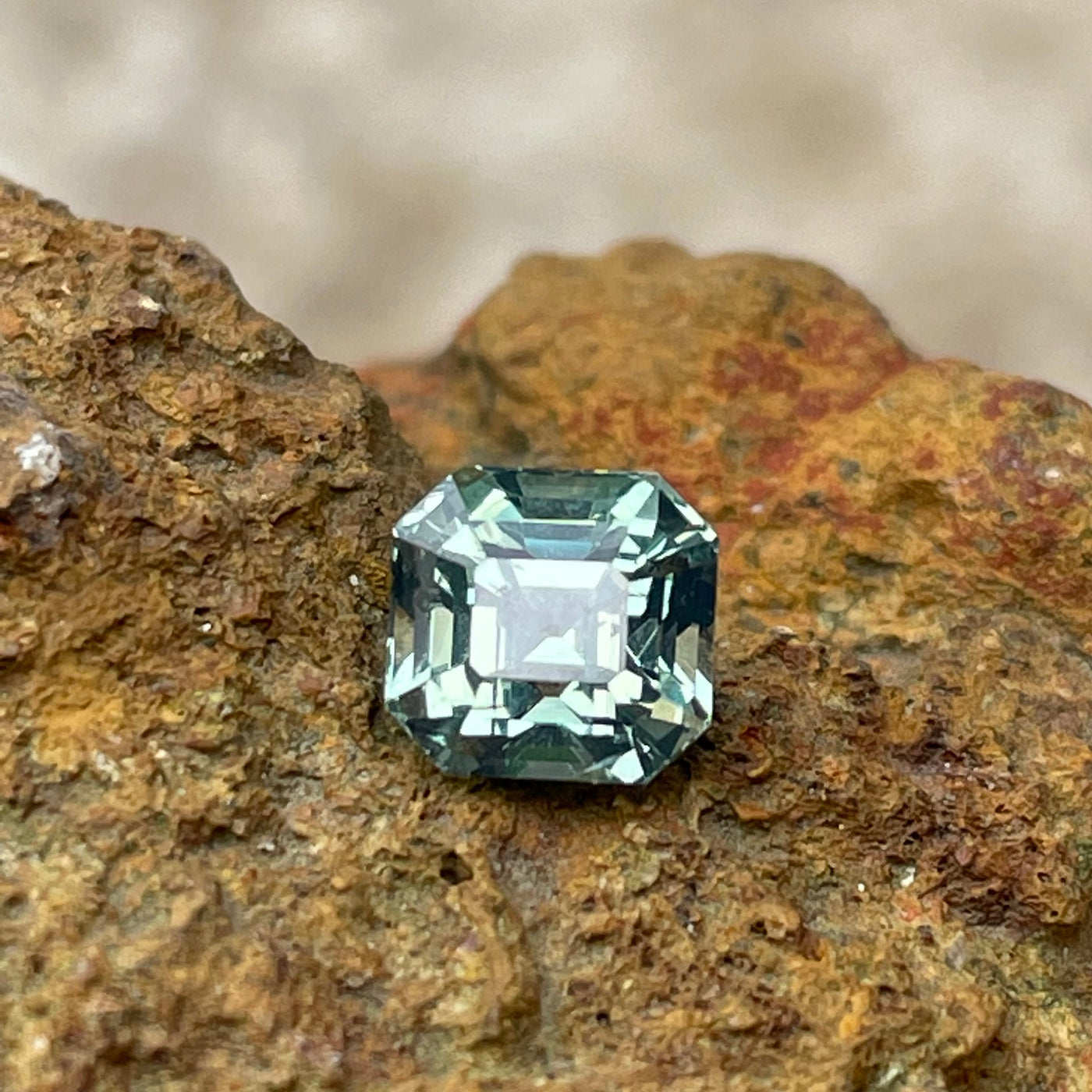 Green Sapphire 1.10 Ct