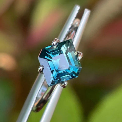 Teal Sapphire  1.53 Ct