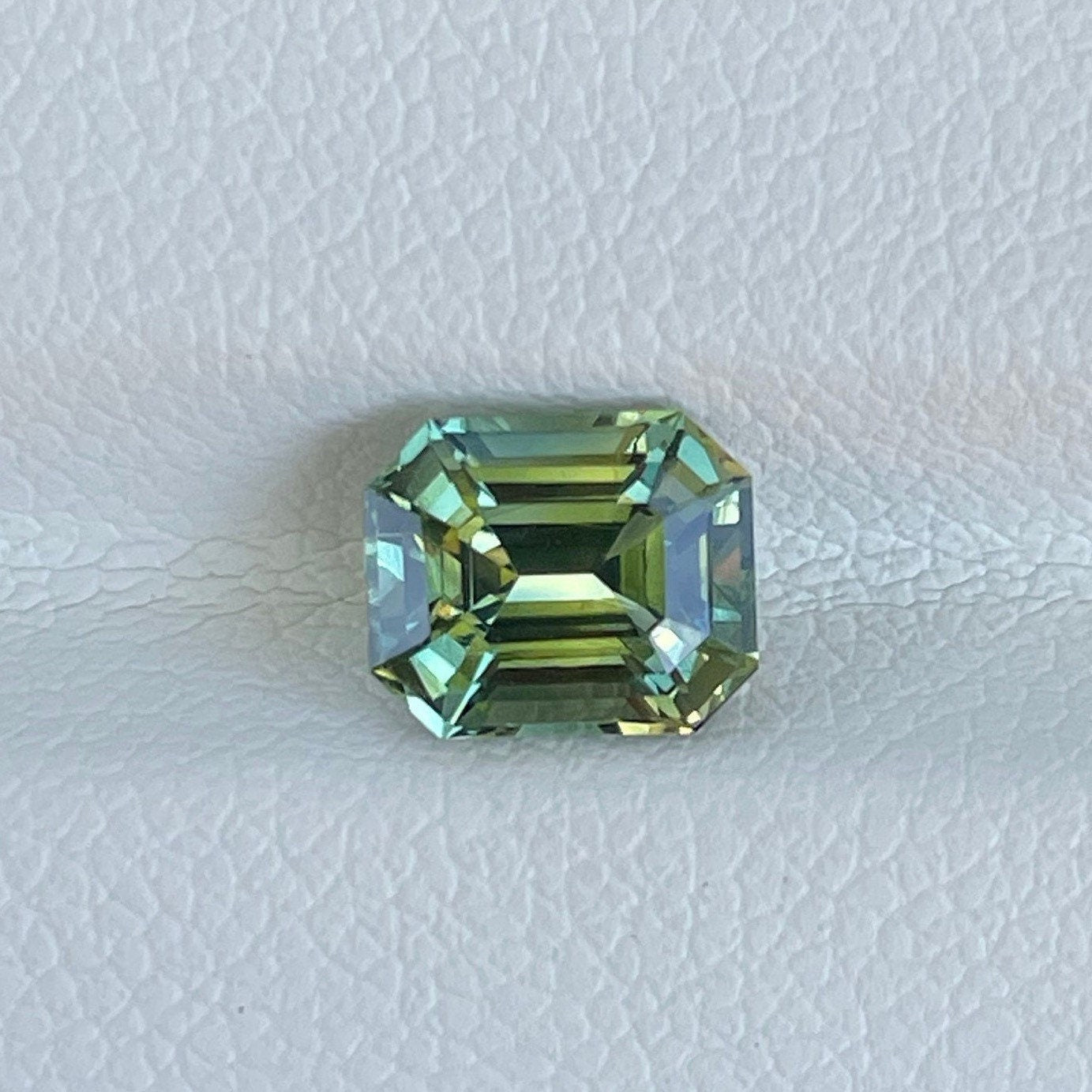 Green Sapphire  1.52 Ct