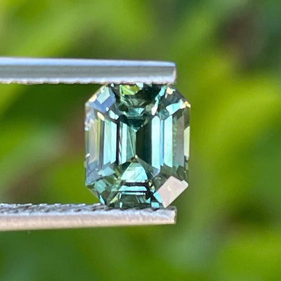 Green Sapphire  1.52 Ct