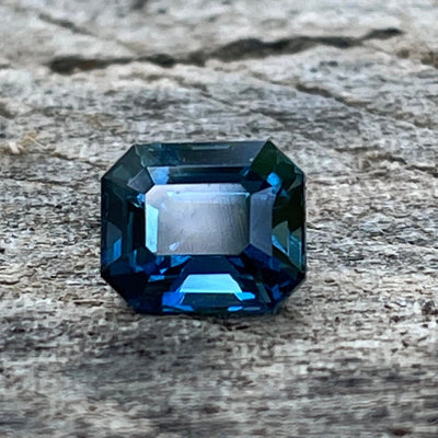 Teal Sapphire  1.05 Ct