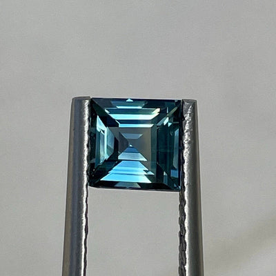 Teal Sapphire  1.18 Ct