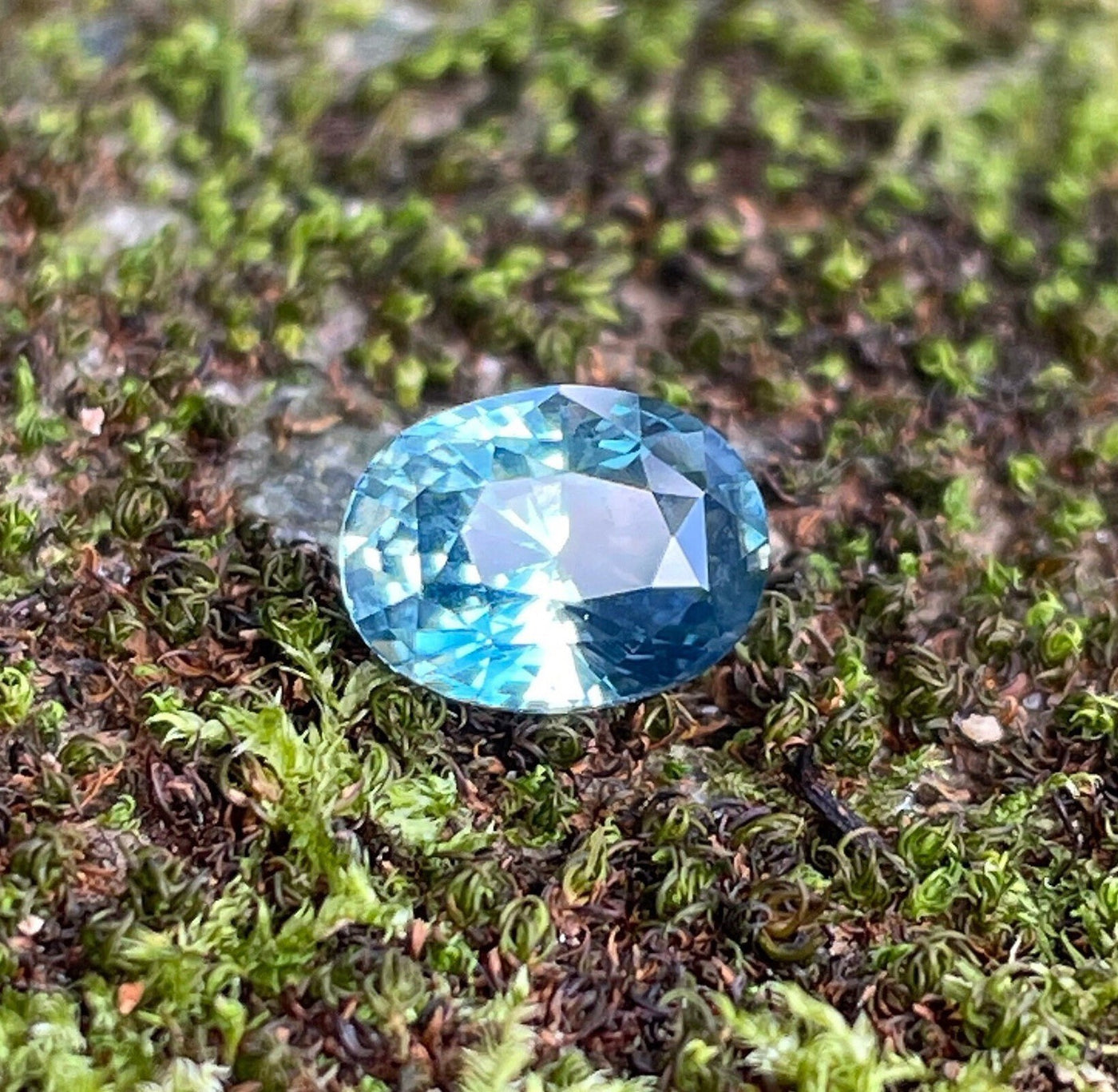 Green Sapphire 1.55 Ct