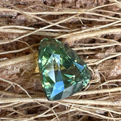 Green Sapphire  2.15 Ct