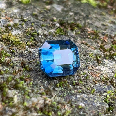 Teal Sapphire  1.10 Ct