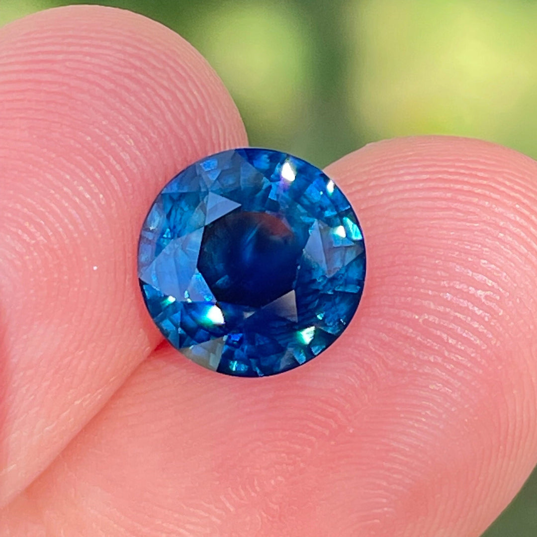 Deep Blue Sapphire 4.02 Ct CRYSTAL GEM