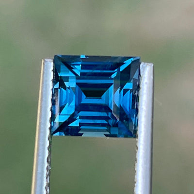 Teal Sapphire l 2.06 Ct l 6.3x5.9x4.6mm l Princess l Heated l Madagascar l Natural Sapphire l Sapphire Ring l Engagement Ring