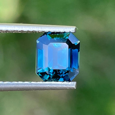 Teal Sapphire l 2.03 Ct l 6.9x6.0x4.5mml Cushion l Natural l Madagascar l Natural Sapphire l Sapphire Ring l Engagement Ring