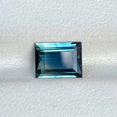 Teal Sapphire l 2.04 CT l 8.3x6.1x3.4mm l Rectangle l  l Fine Sapphires For Bespoke Engagement Ring l Madagascar Origin l Fine Sapphire