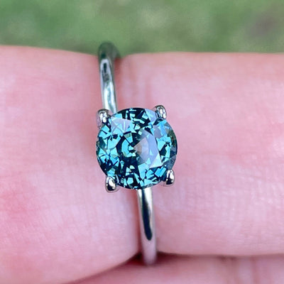 Teal Sapphire 1.58 Ct
