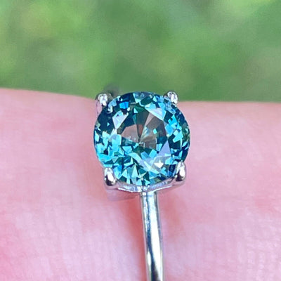 Teal Sapphire 1.58 Ct