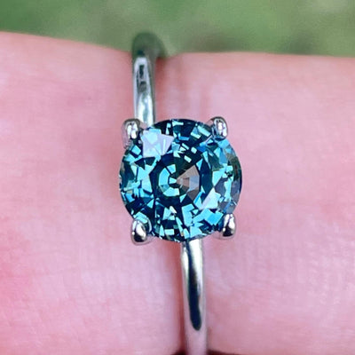 Teal Sapphire 1.58 Ct