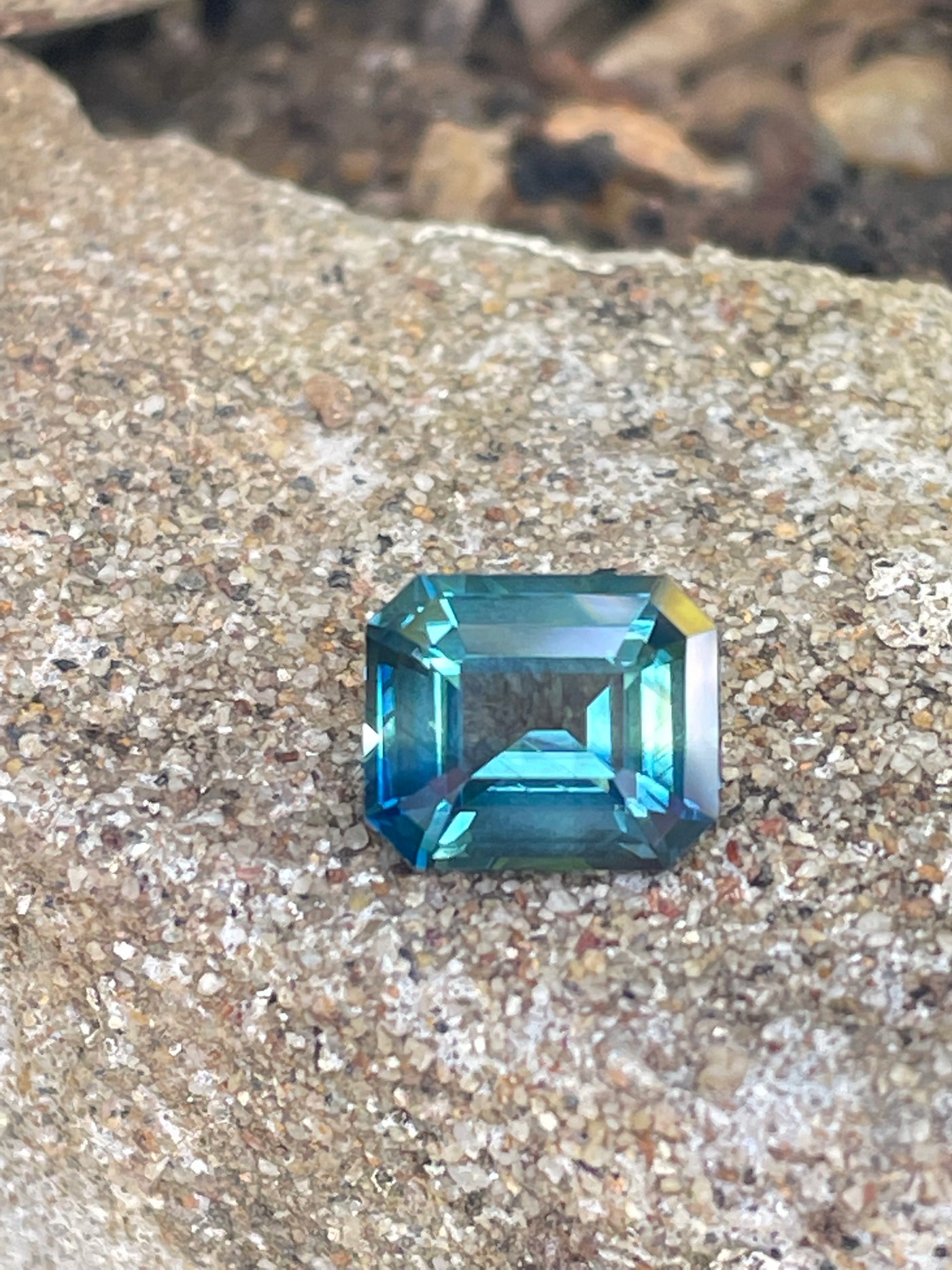 Teal Sapphire | 3.62 CT